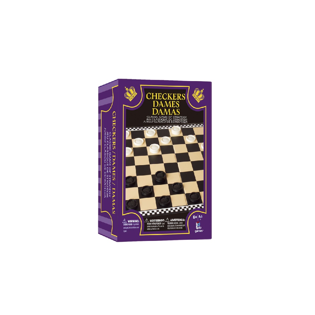 Checkers-Plastic Chess Piece